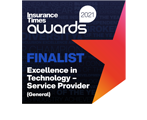 Claims Product Solution of the Year Finalist Badge