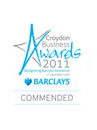 South London Business Awards Finalist Badge 2010