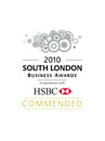 South London Busines Awards Badge Commended 2010