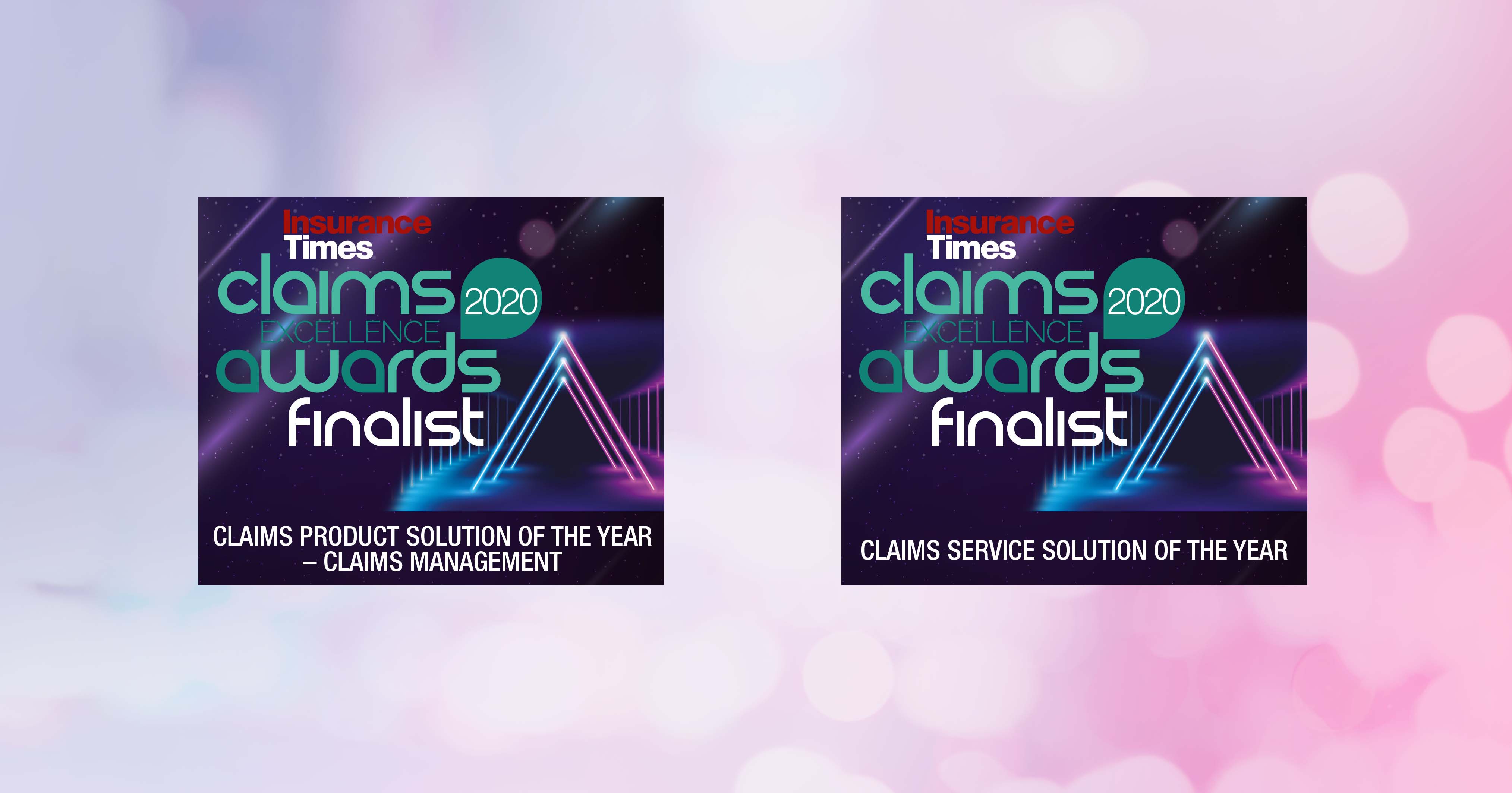 Claims Excellence Awards Finalist Badges 2020