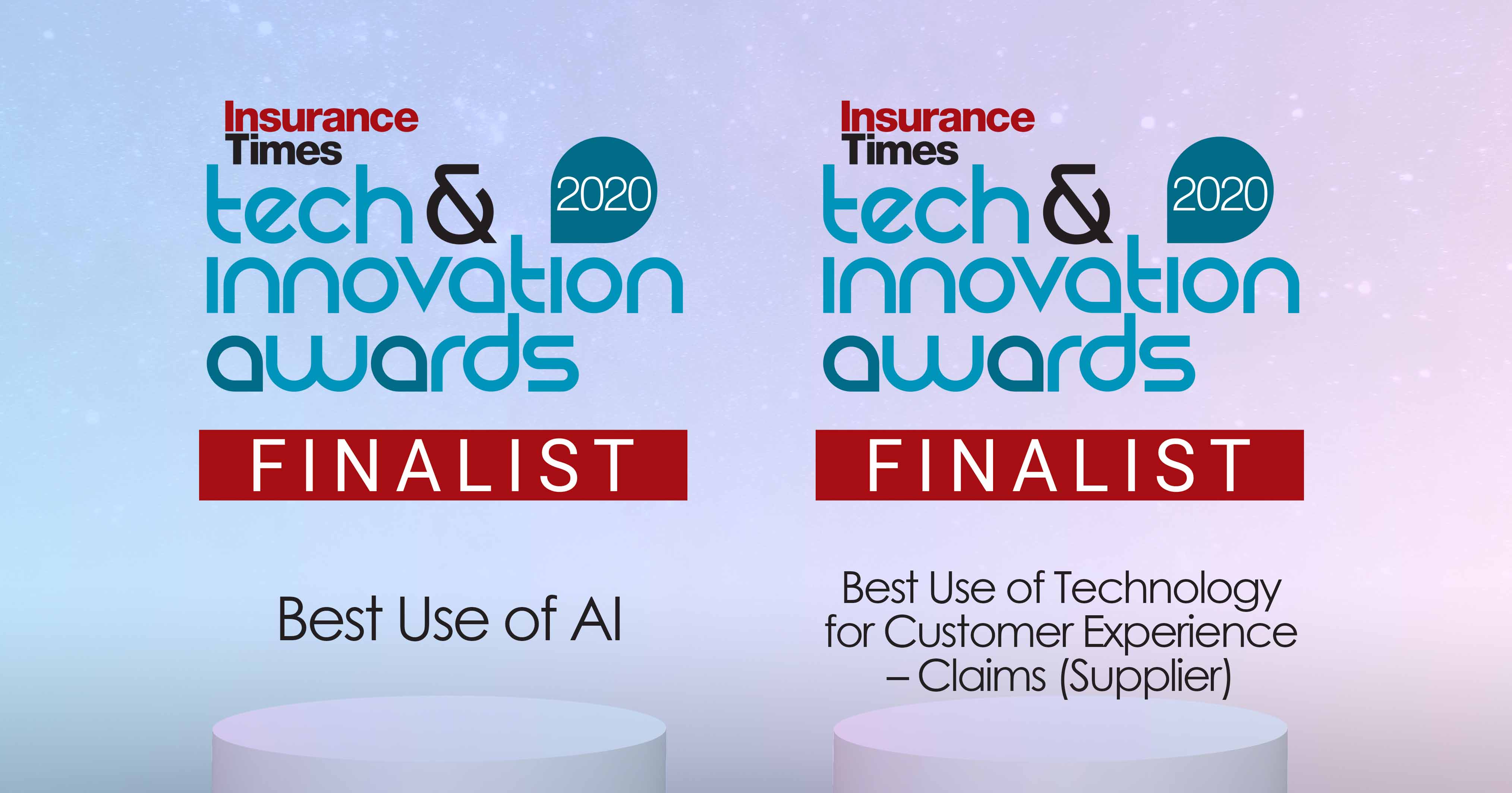 Tech and Innovation Awards Finalist Badges 2020